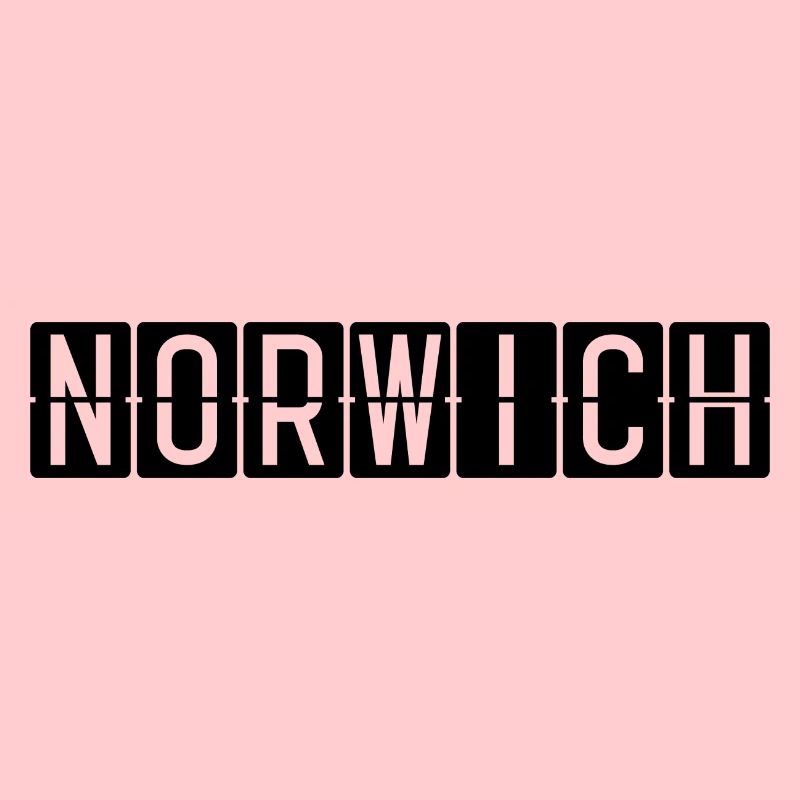 Panneau de l’aéroport de Norwich