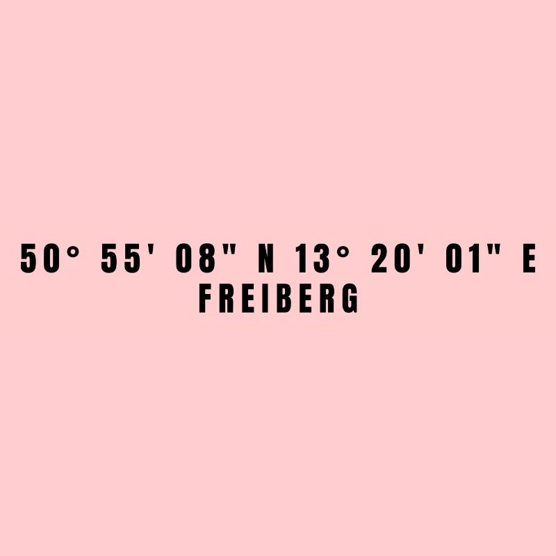 Freiberg Saxony Coordinates