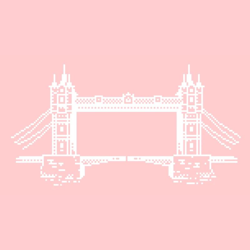 1Bit Pixel Tower Bridge
