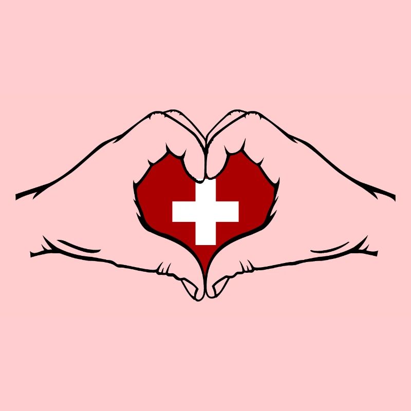 Schweiz Herzform