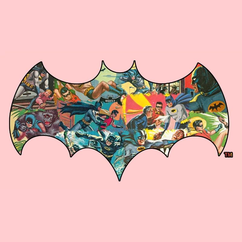 DC Comics Robin Bat Symbol Kampfszenen