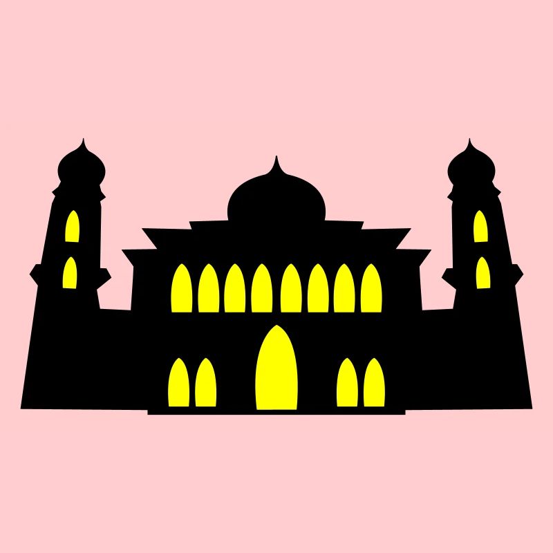 moschee silhouette