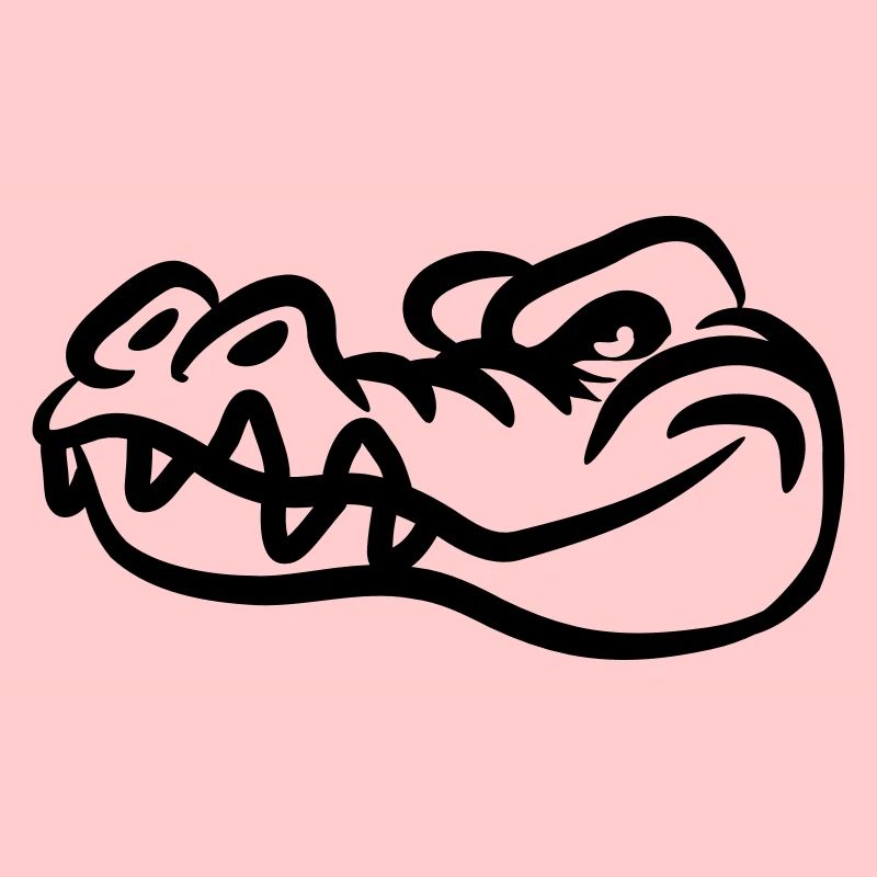 Crocodile drôle mal