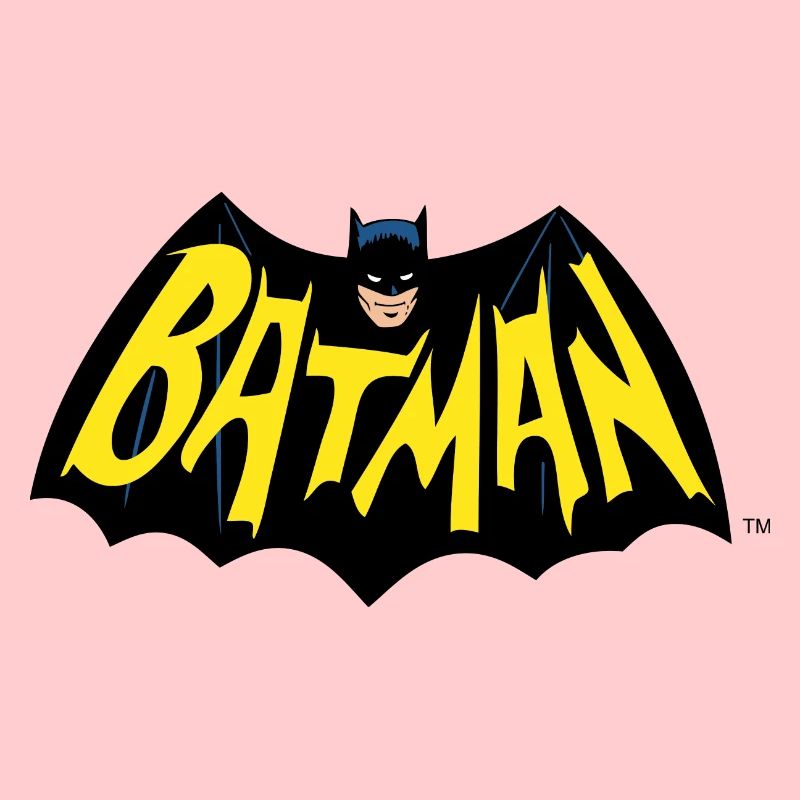 DC Comics Batman Logo Rétro Lettrage