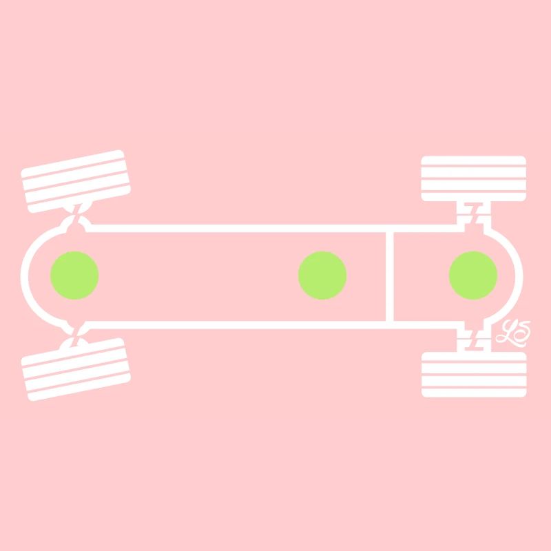 Syncro Diff Lock white