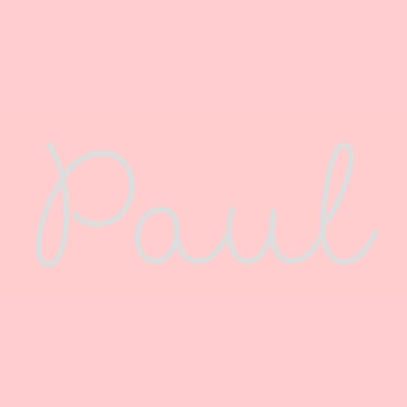 Paul, écriture,blanc, écriture