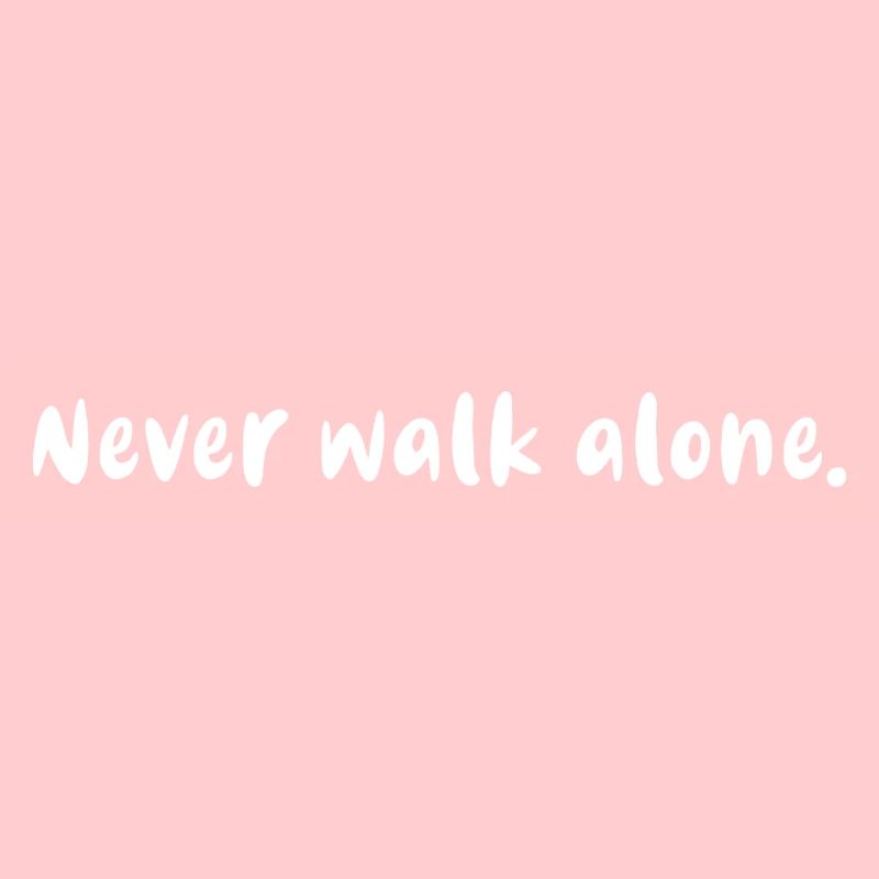 never walk alone,blanc