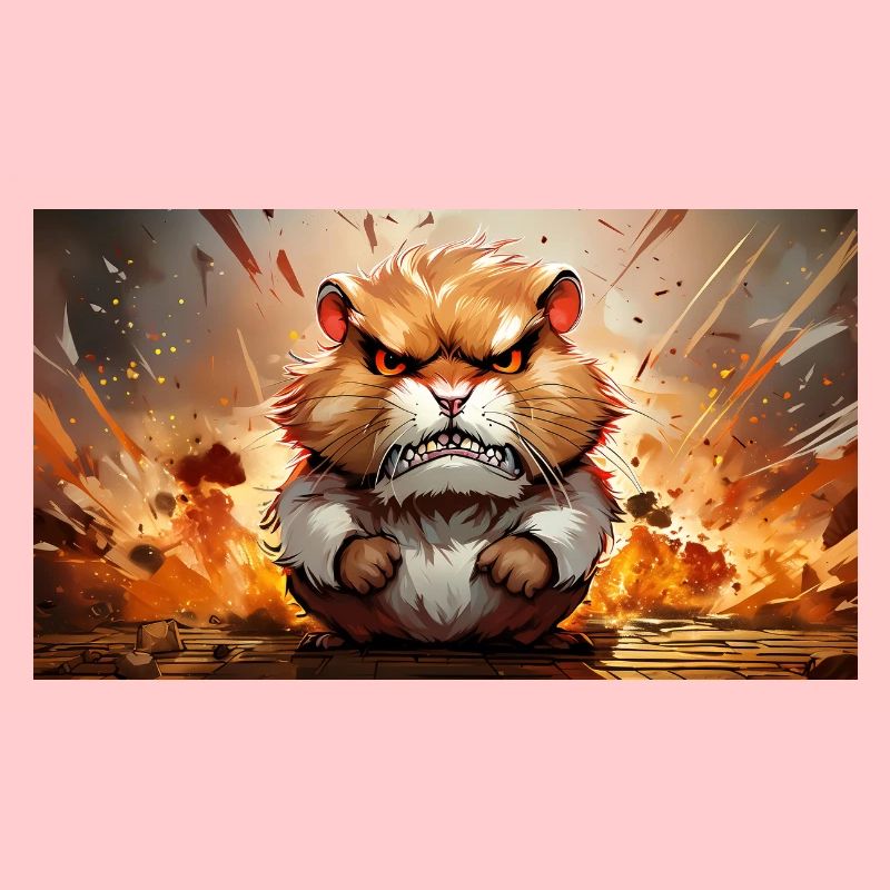Animaux mignons - hamster