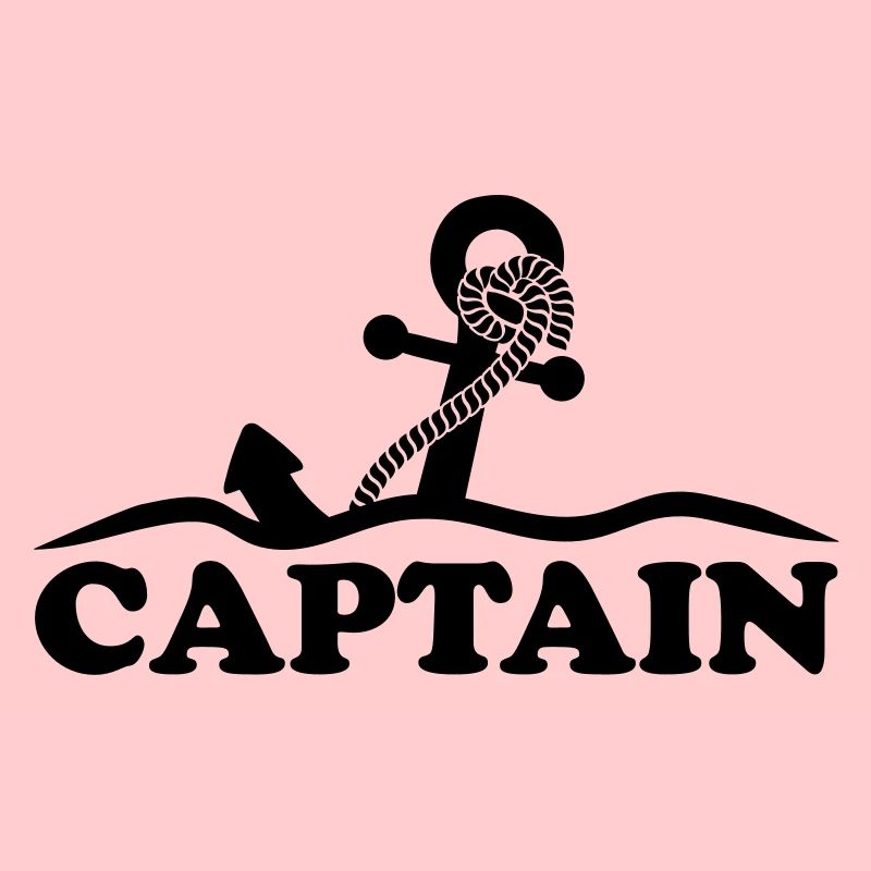 Anchor under water waves Captain design