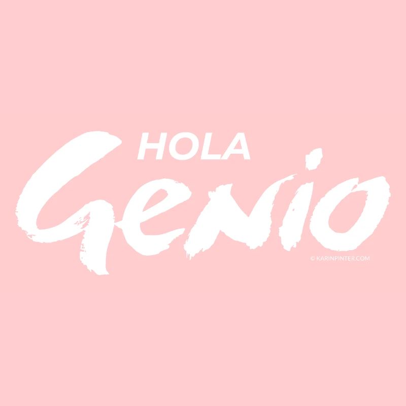 Hello Genius (weiß)