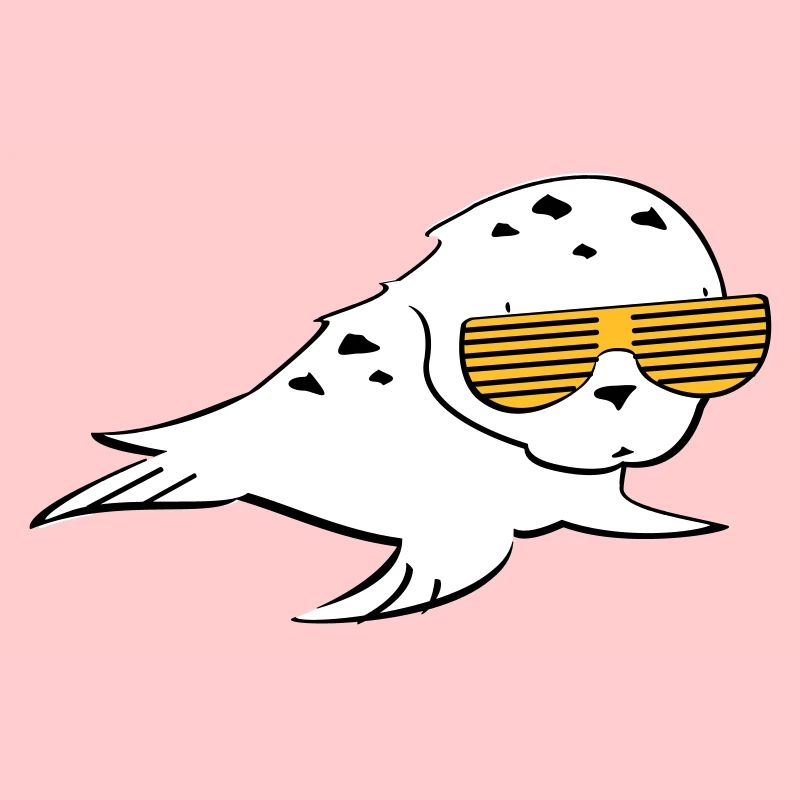 Robbe mit Shutter Shades