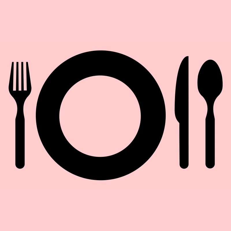 Coutellerie graphique EAT HUNGER GIFT IDEA