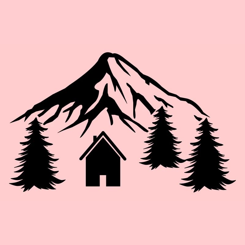 montagnes de cabane
