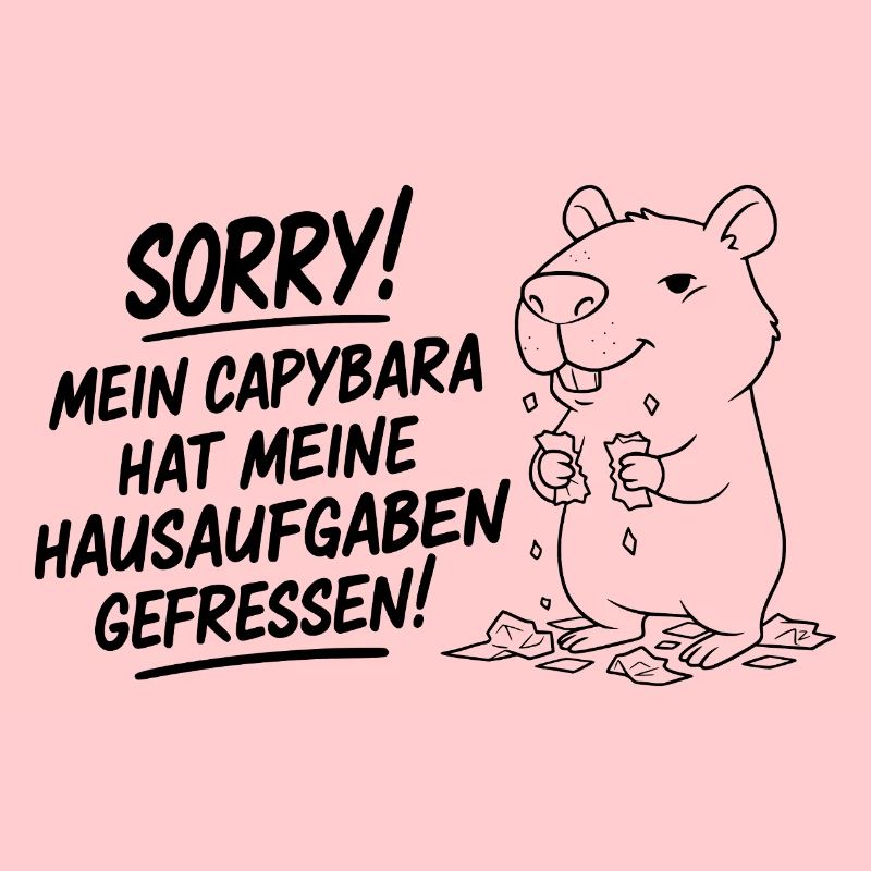 Sorry! Capybara ate my homework