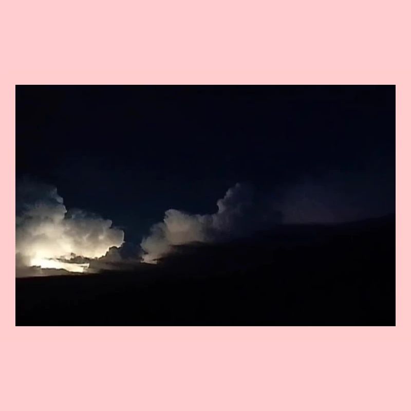 Thunderstorms at night