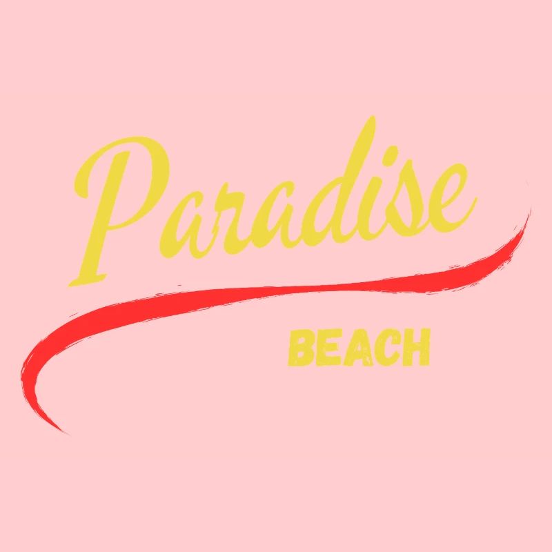 Paradise Beach Shirt Design