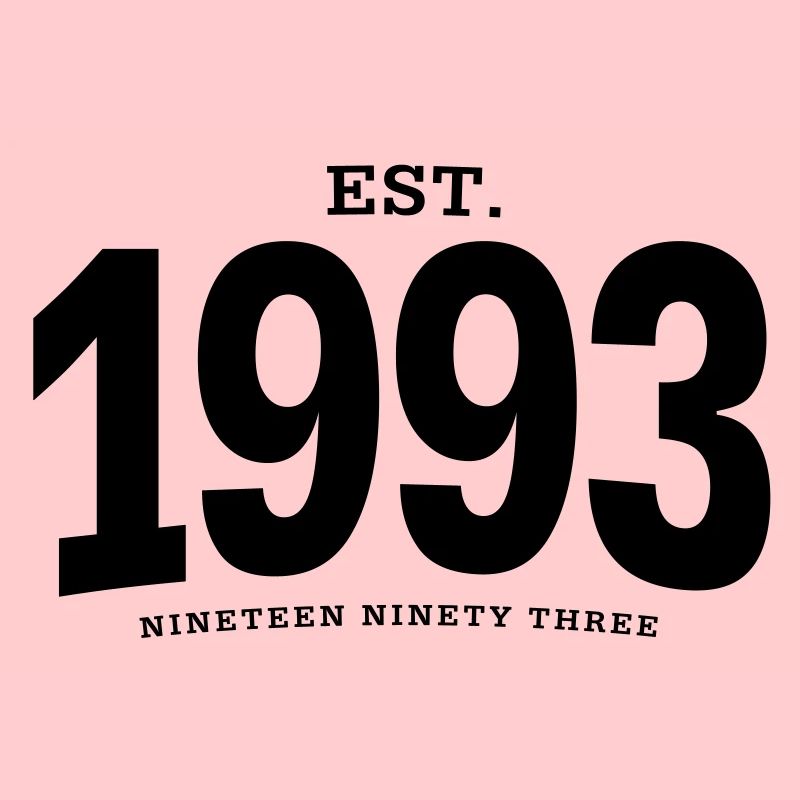 EST. 1993 Nineteen Ninety Three