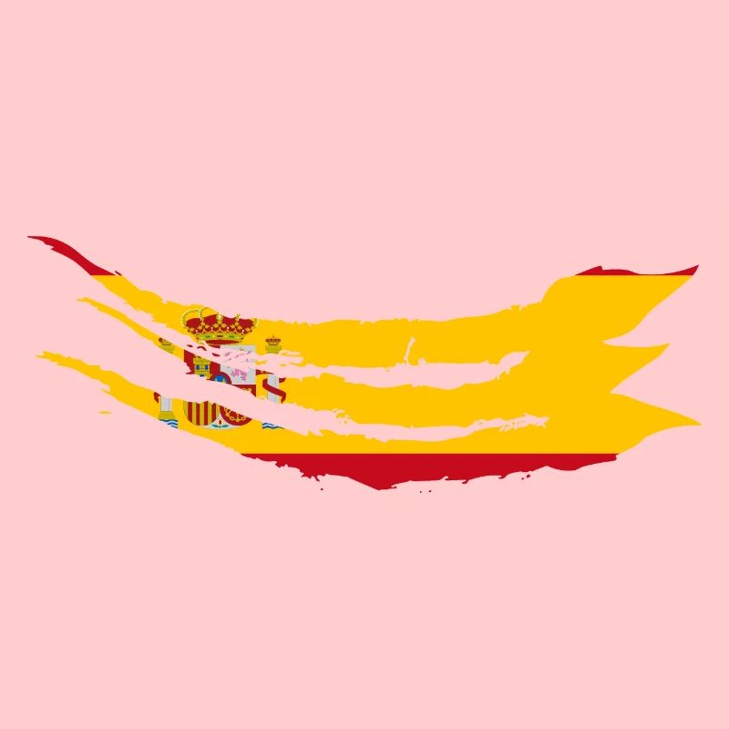 Le drapeau espagnol raye les griffes du drapeau espagnol