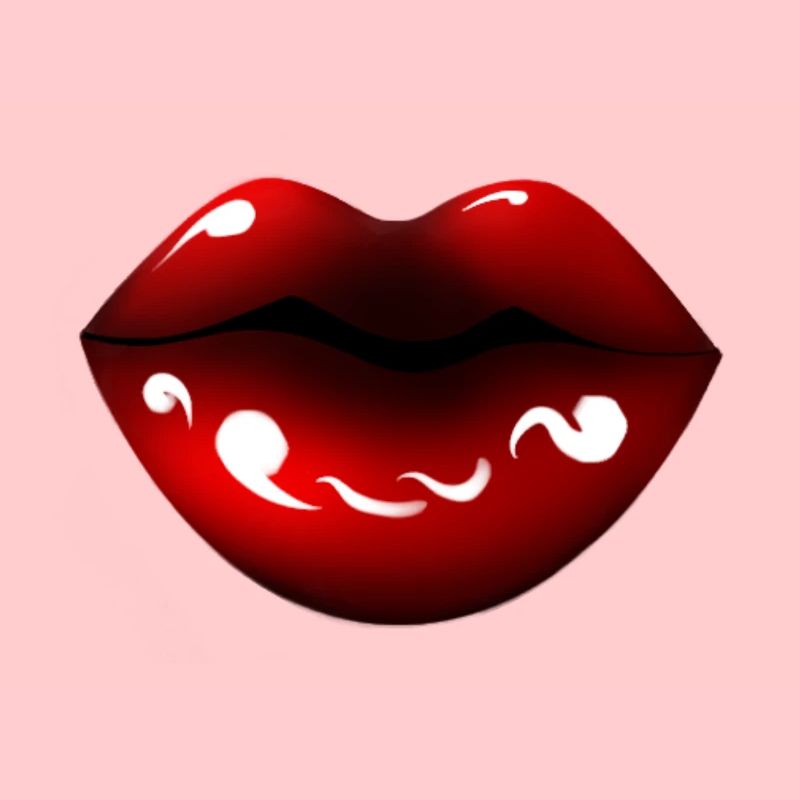Lèvres rouges