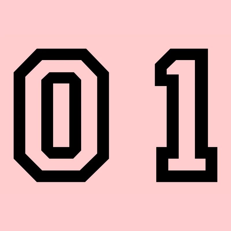 Nummer - 01 - zero one