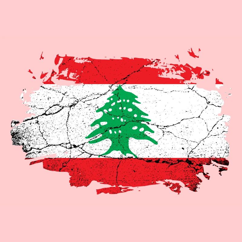 Libanon Libanesische Flagge