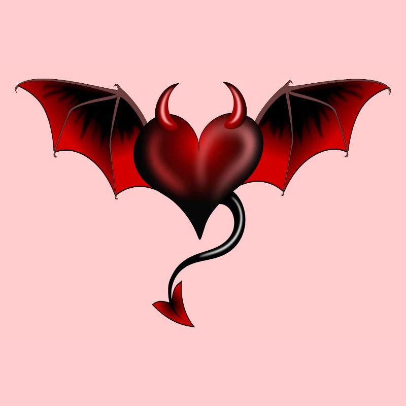 Heart Devil Satan Lucifer Evil