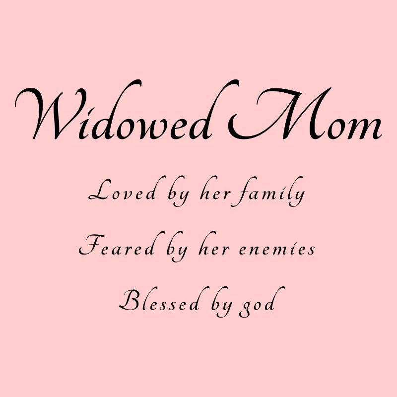 verwitwet Mama Spruch