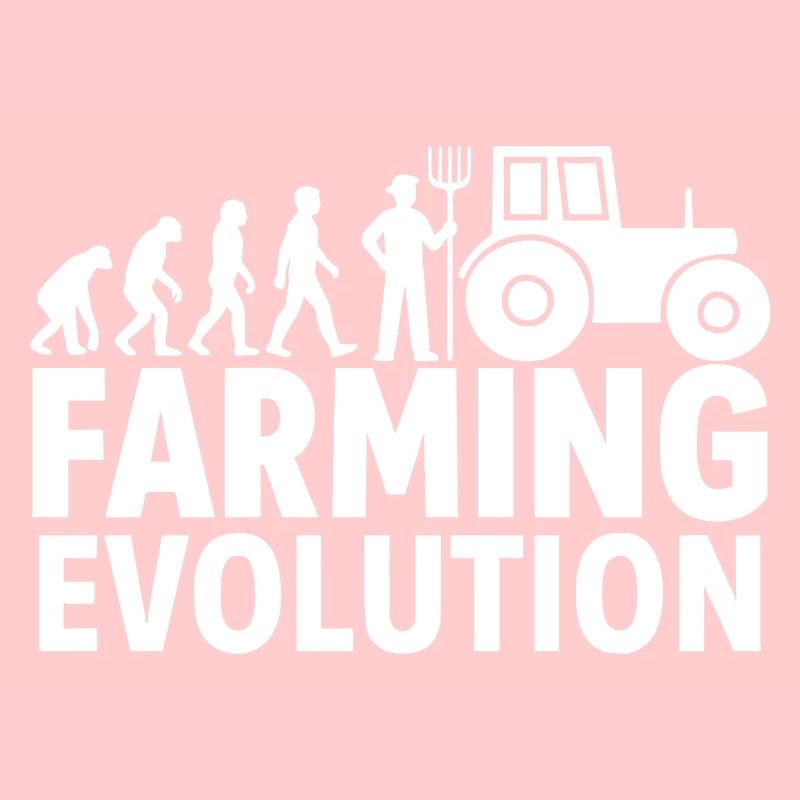 Agriculture Evolution Tractor Farmer