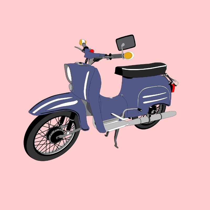 Simson Swallow blue