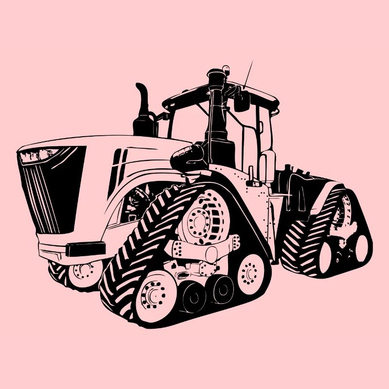 Traktor - Raupentraktor - Kettentraktor Schlepper