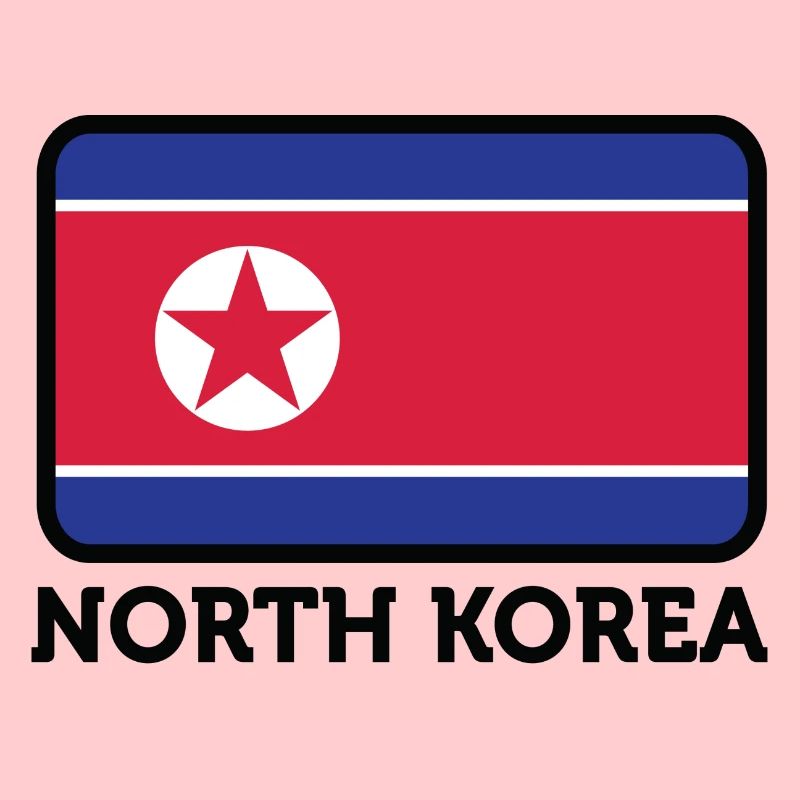 Drapeau national de la Corée du Nord