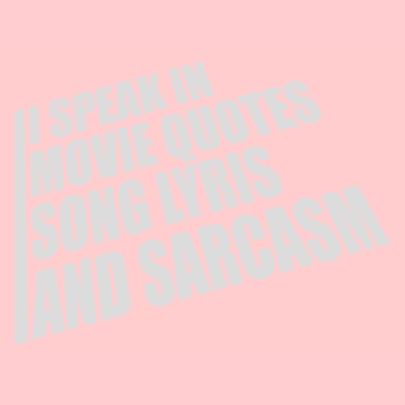 speak lyrics and sarcasm