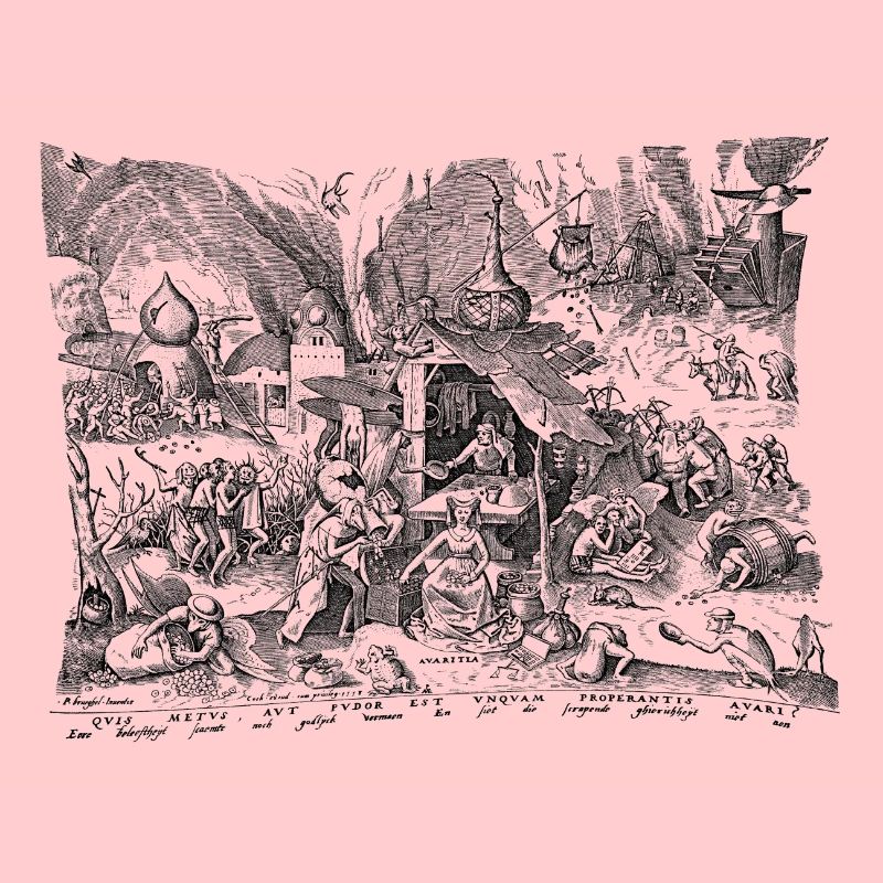2 sept péchés capitaux | Avaritia avarice cupidité