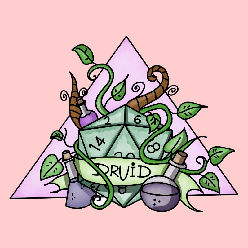 Druid | RPG | Magical | Nerdy Stuff | Handmade |