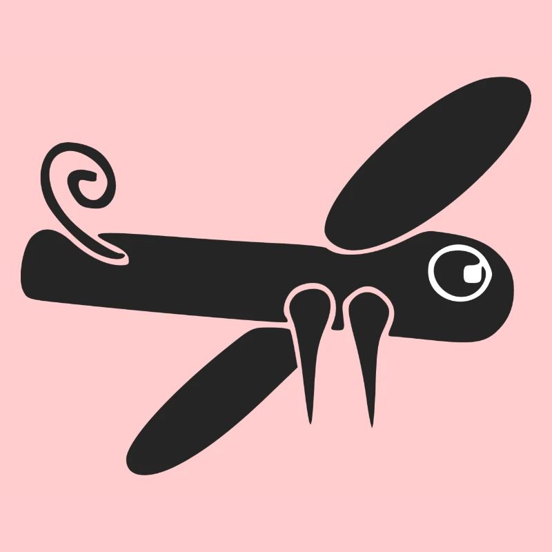 Stilisierte Libelle