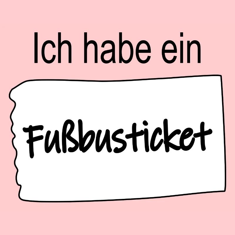Ich habe ein Fußbusticket