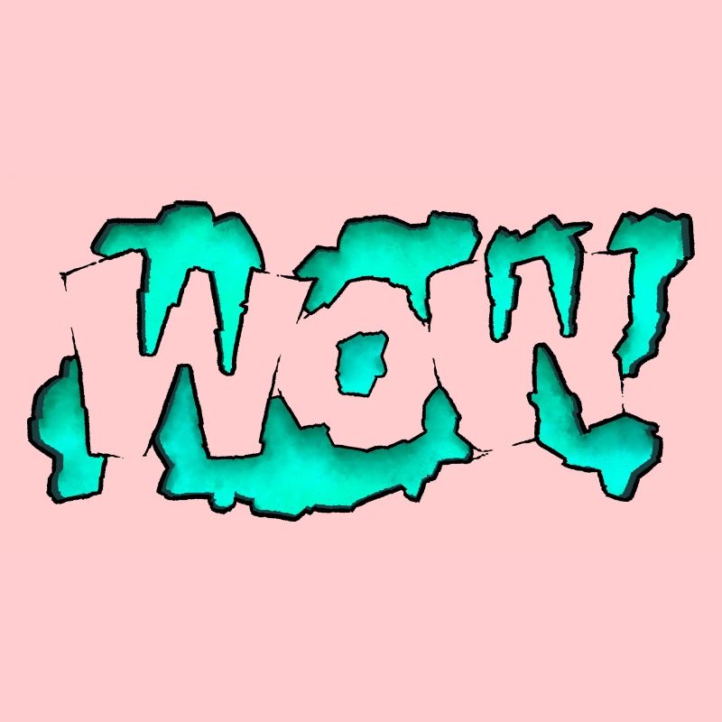 Graffity Text Art Wow !