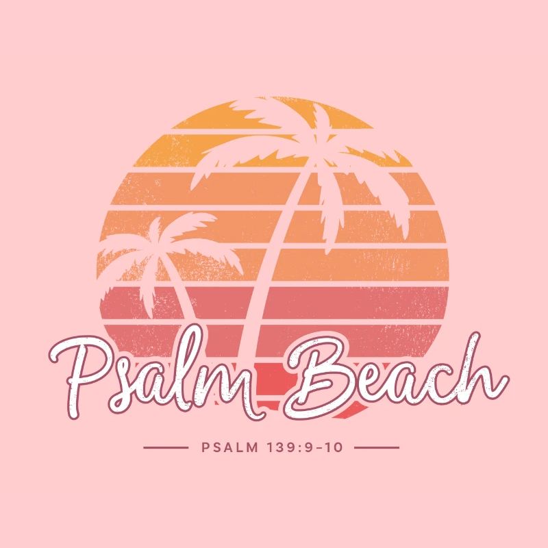 Psalm Beach (1) - Summer badge Psalm 139