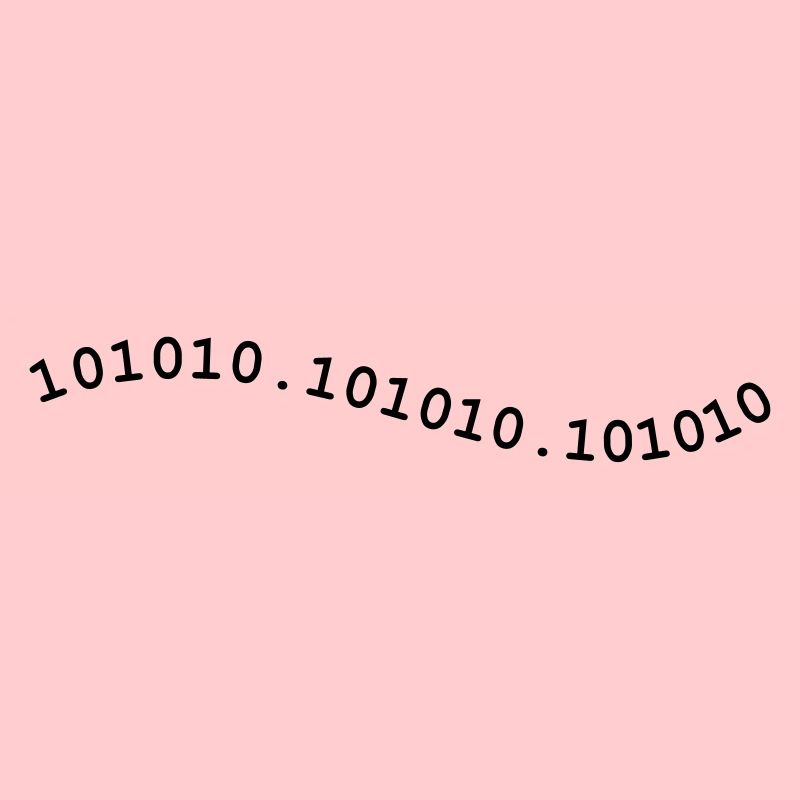 Binär *** Welle / Binary Code 101010 (1c)
