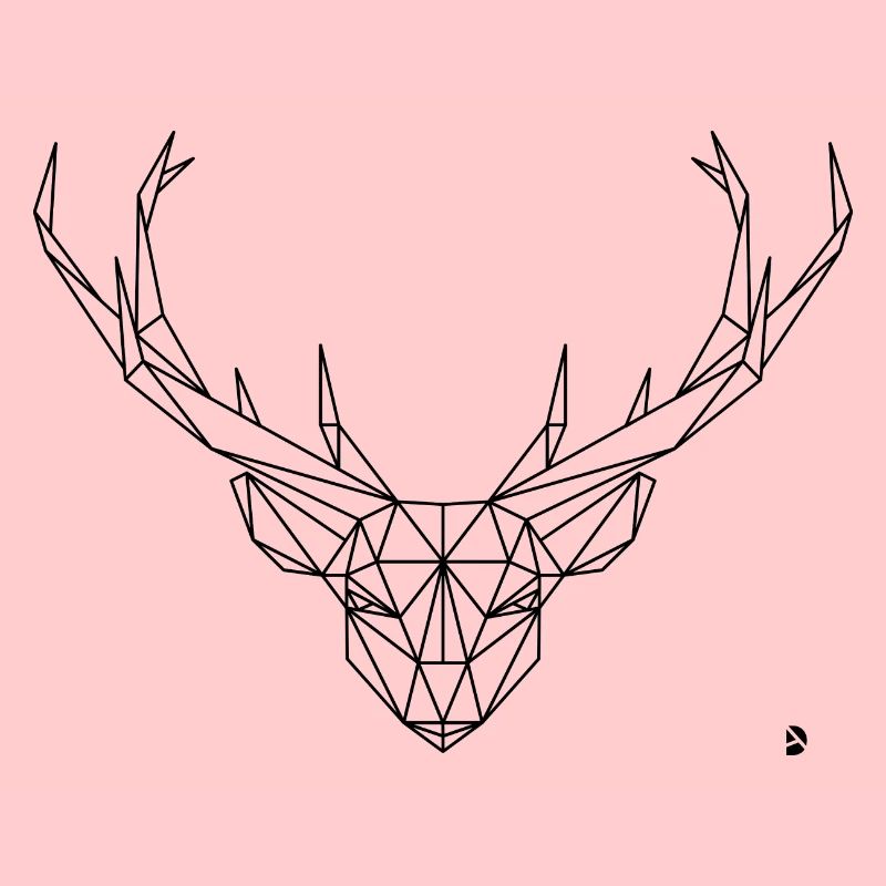 AD Geometric Deer