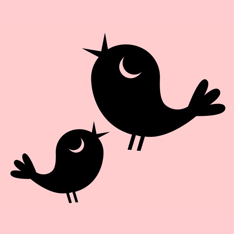 Vögelchen beim Twittern