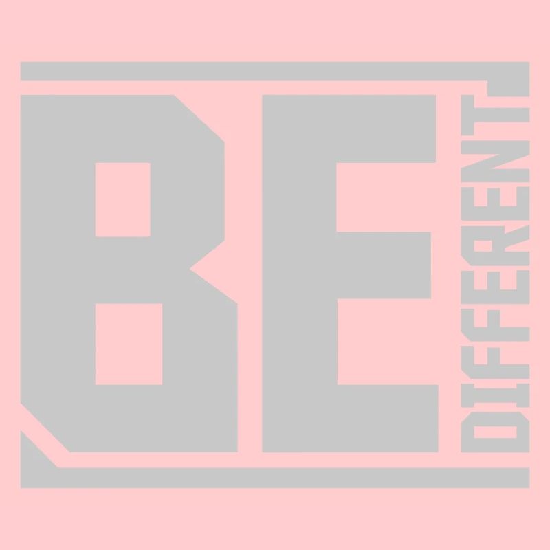Be different Logo Design