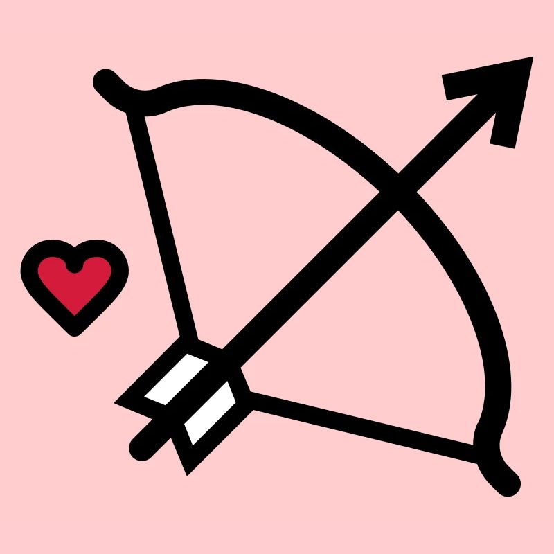 Arc et flèche Flèche de Cupidon pour les amoureux