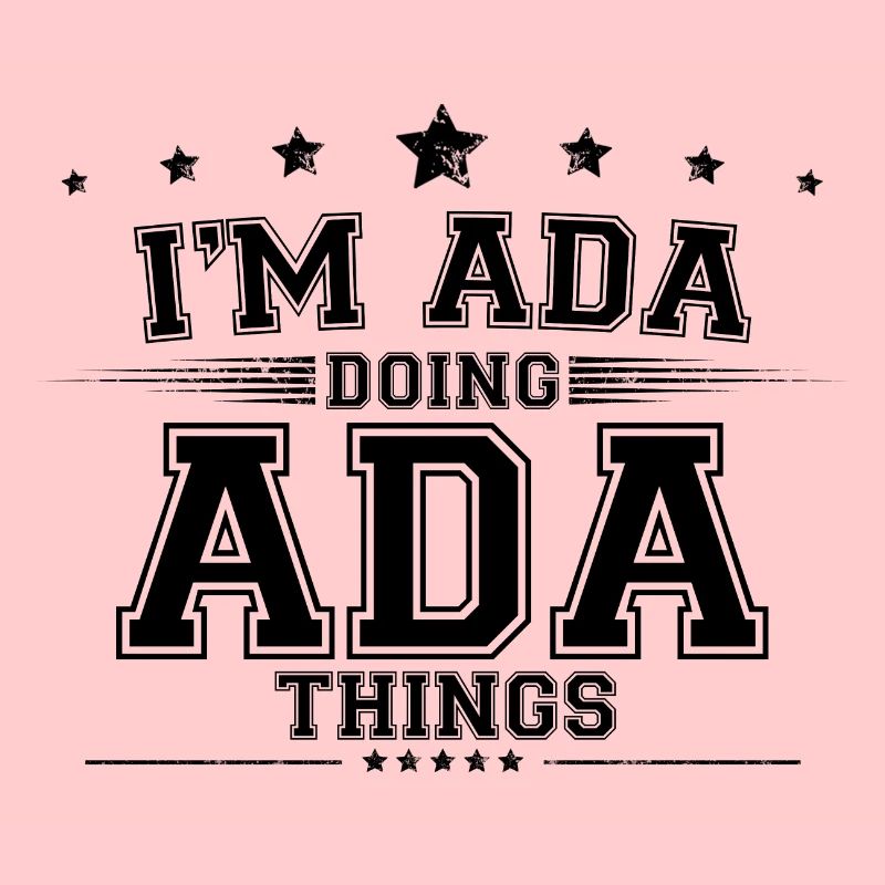 i’m Ada doing Ada things