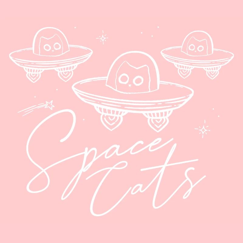 Space Cats - Chat dans UFO | Drôles de chats de l’espace
