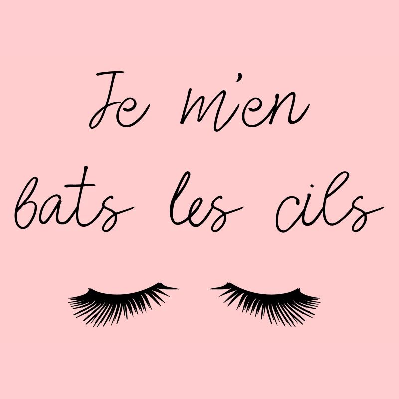 Ich bekämpfe die Wimpern