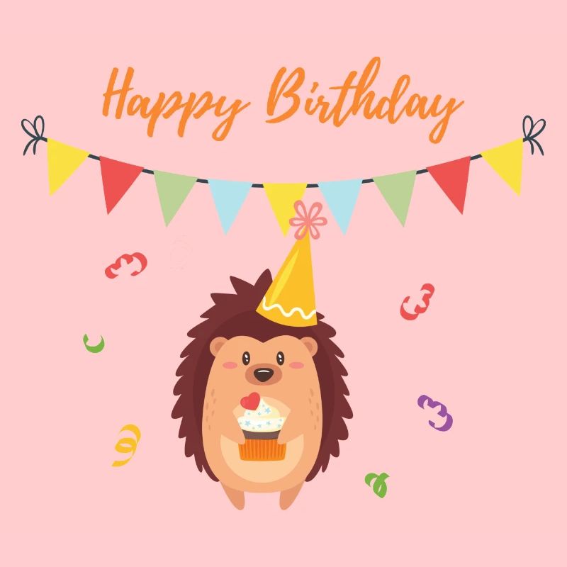 Igel Happy Birthday