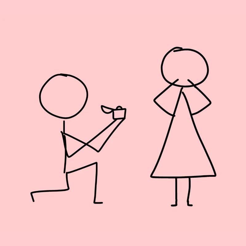 Demande de mariage