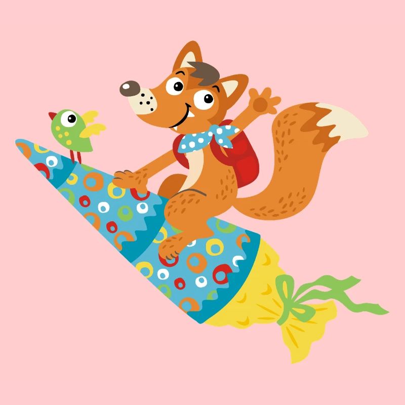 Einschulung Fuchs, Hurra ich bin ein Schulkind!
