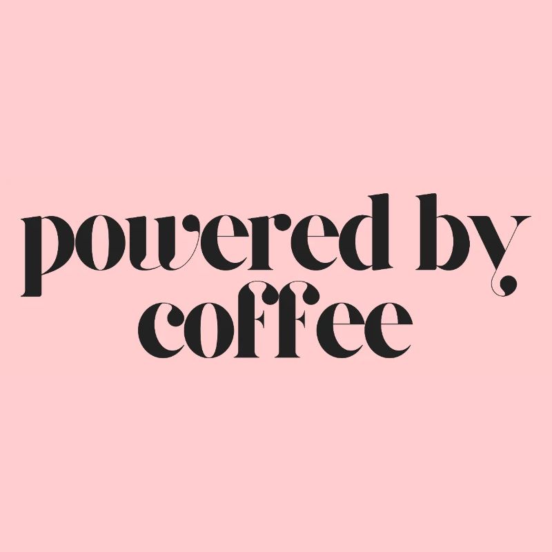 powered by coffee